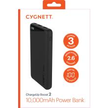 Cygnett Boost 2 10.000 mAh Power Bank Black