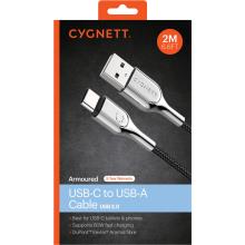 Cygnett Arm Braided USB-C to USB Cable 2m
